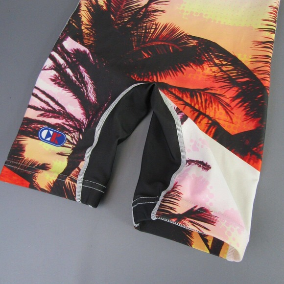 Cliff Keen Athletic Wrestling Singlet Adult Size XXS Tropical Theme Print - Picture 5 of 8